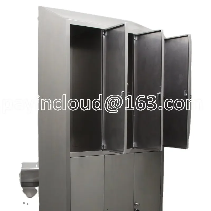 

Customized 304 Stainless Steel Wardrobe Staff Locker Workshop Laboratory Shoe Cabinet Factory Mechanical Cabinet