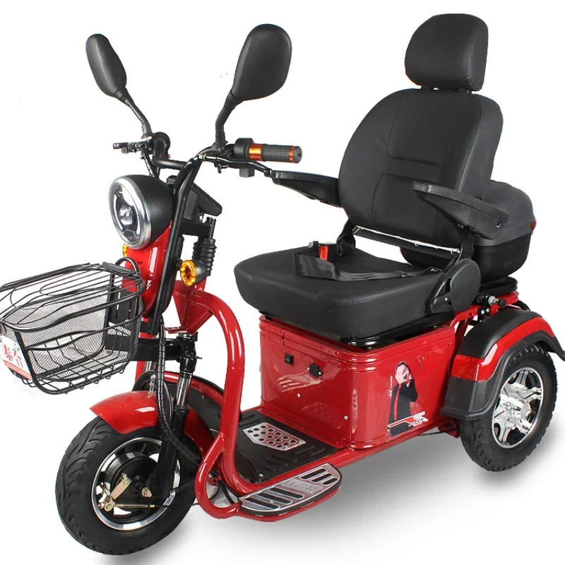 

Electric Tricycle New Homehold Translation Seat Small Leisure Scooter for the Elderly and the Disabled