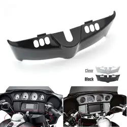Motorcycle Switch Console Dash Panel Fairing Cover For Harley Touring Electra Glide Street Glide CVO Trike Tri FLHT FLHX 14-22