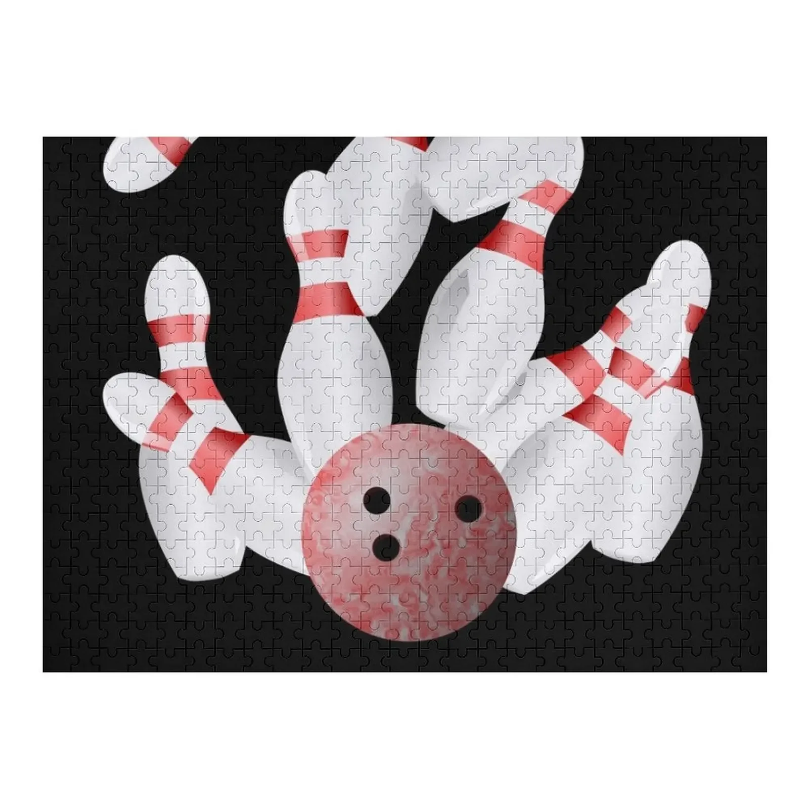 Десятиконтактный пазл для боулинга, индивидуальный детский подарок, персонализированные игрушки, изображение, деревянная головоломка для взрослых