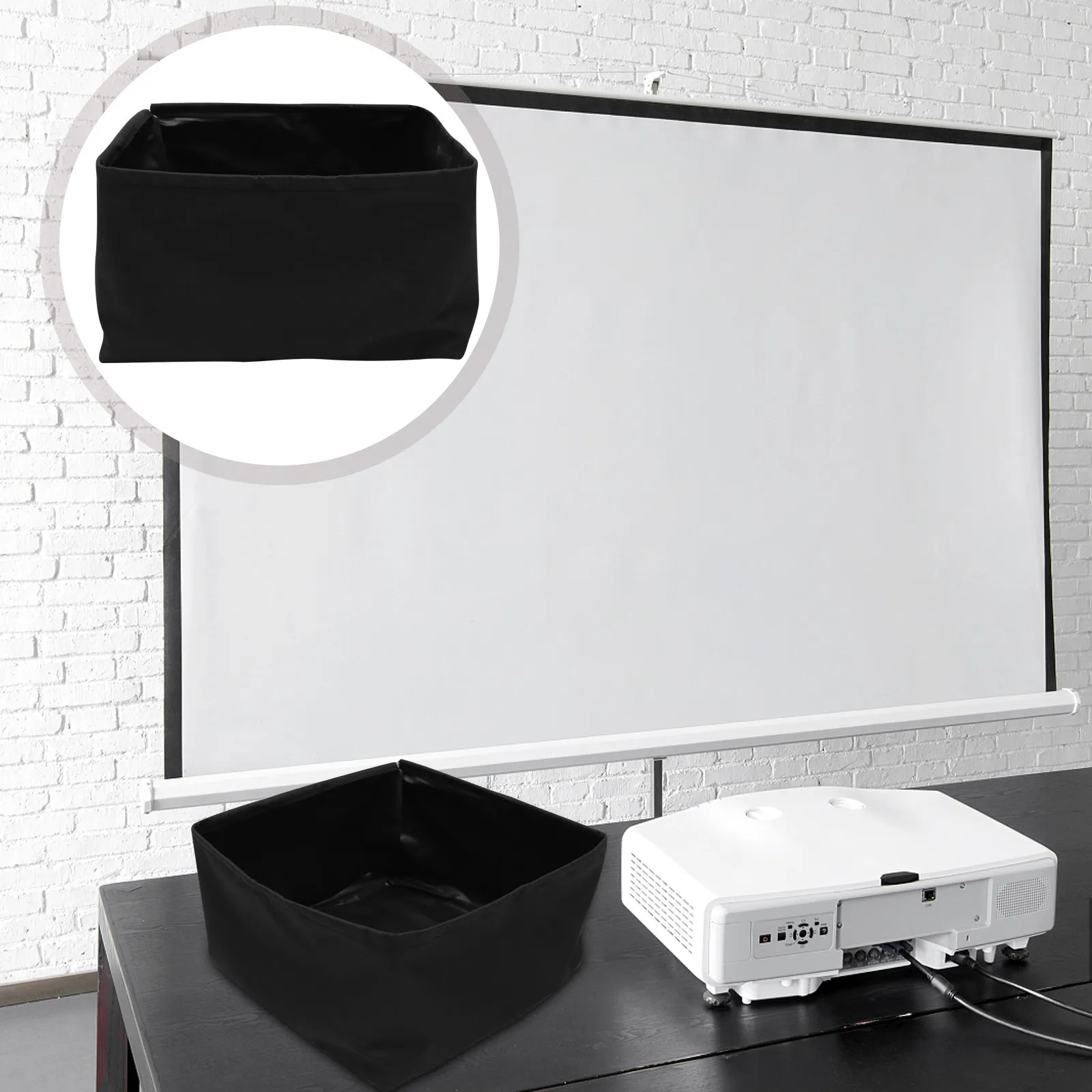 

Защитный чехол для проектора, 1 шт., сверхпрочный, водонепроницаемый, пыленепроницаемый, моющийся, современный дизайн, для ЖК- и светодиодных проекторов