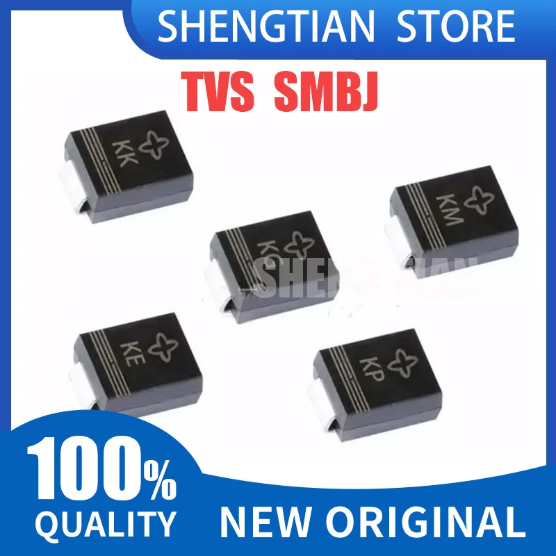 20PCS TVS Diode SMBJ6.8CA SMBJ18CA 5.0CA 8.5CA 10CA 16CA 15CA 20CA 22CA 24CA 26CA 30CA 36CA 43CA 68CA 70CA 75CA 100CA 440CA