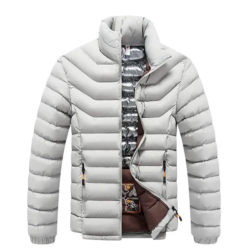 2023 Winter Neue Männer Mode Warme Jacke Mantel Feste Dicke Winddicht Outwear Herbst Mens Casual Wasserdichte Parkas Jacke Mantel Männlich