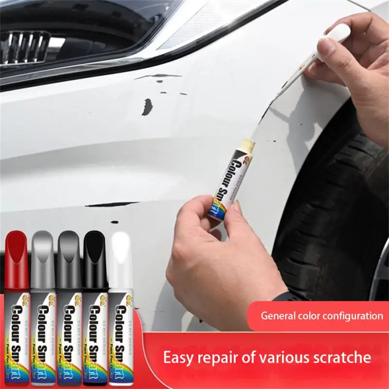 2025 New Universal Car Paint Scratch Repair Pen Black White Pearl Black Cross-border Product For All Cars