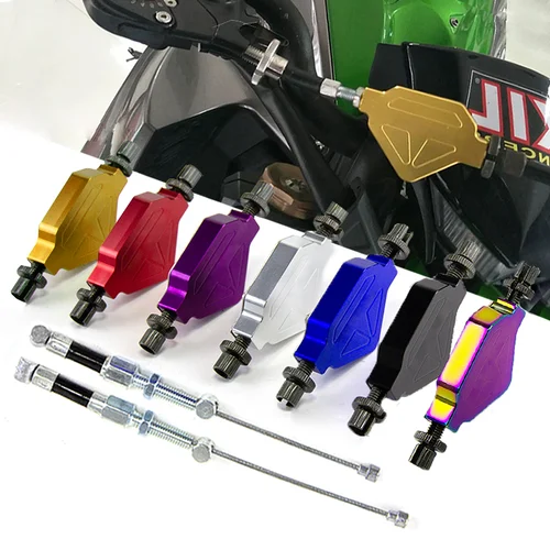 Sistema de embrague Universal de fácil extracción para motocicleta, palanca para acrobacias, Cable de tracción todoterreno para KAWASAKI NINJA KX SUZUKI GSR GSXR