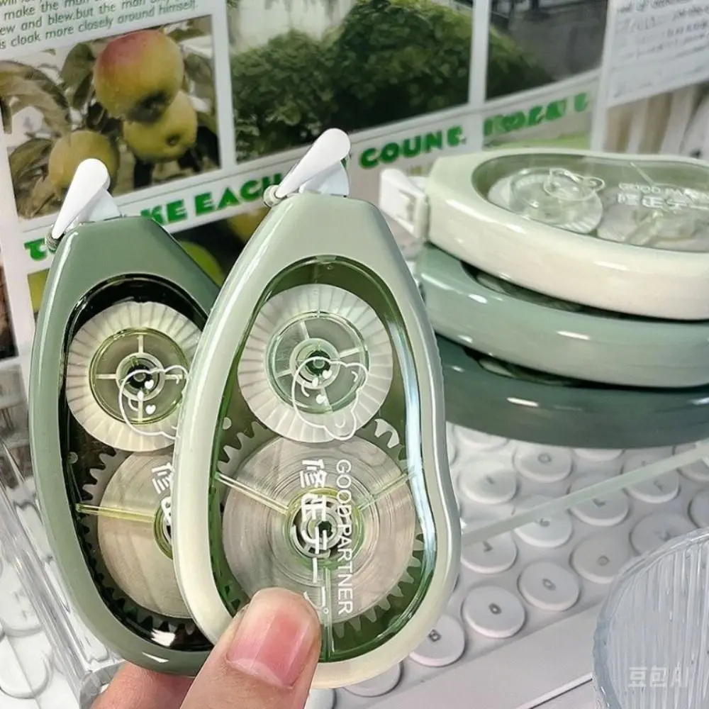 5PCS/Set Portable Silent Correction Tape Gradient Color 75M Large Capacity Silent Coating Tape Student Alteration Tape Students