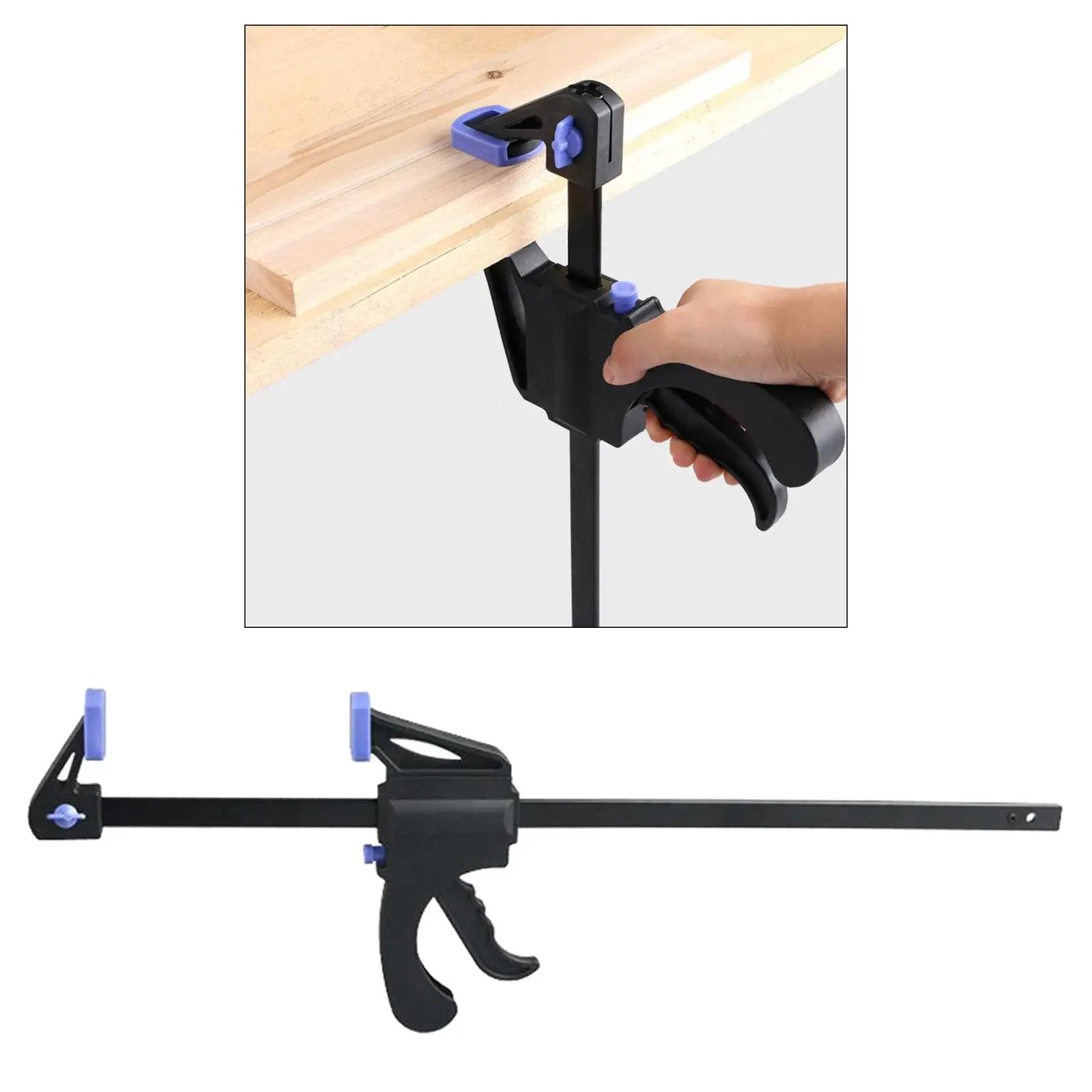 Stangenklemmen für die Holzbearbeitung, Handklemme/Spreizer, 6" 8" 10" 12 Holzklemmen, leichte F-Klemme