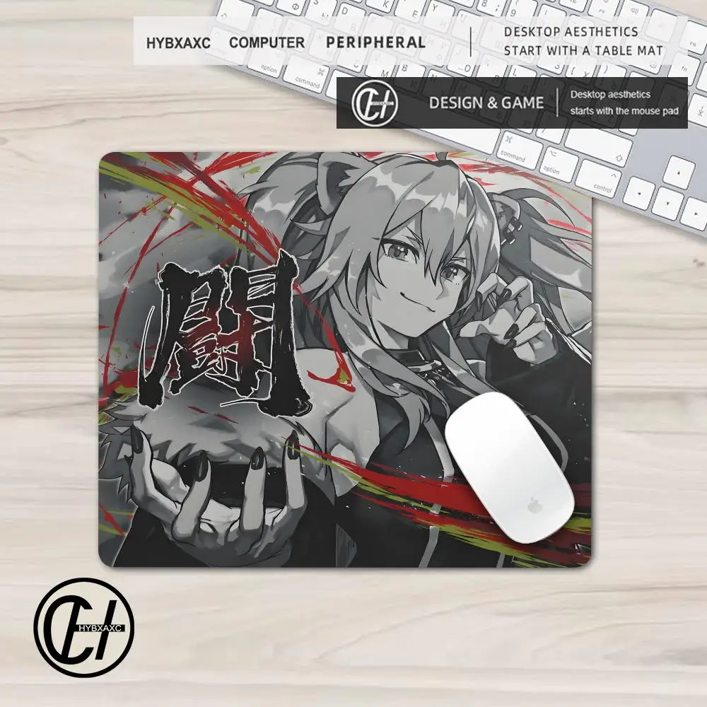 45x40 Broken Hear Girl Mousepad WALLHACK 4.0 Futurefall Game Mouse Pad Customized Pattern Gaming Desk Mat Esports Office Gaming