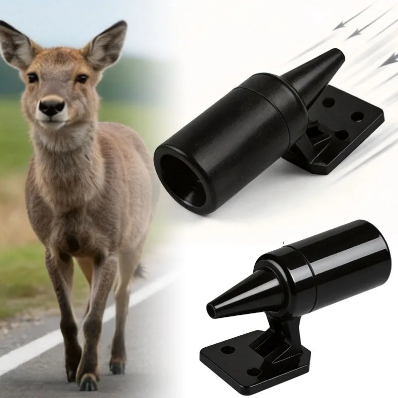 Anti-Collision Warning Device Kit Ultrasonic Deer Whistle Animal Repeller Outdoor Car Safety Wind Alarm Horn for Vehicle Driving