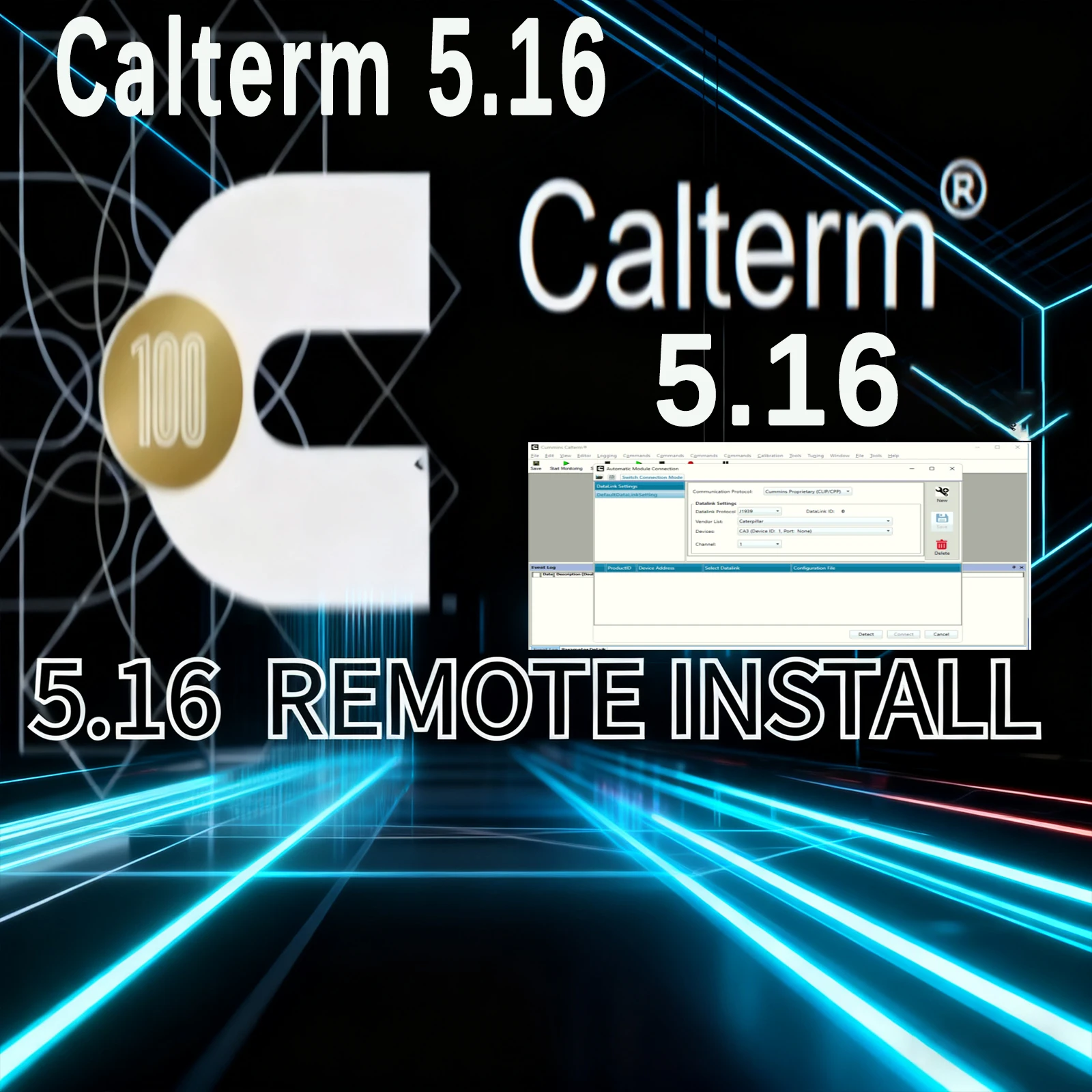 

Cummins Calterm 5.16 for Engine Systems Engineering Edition Calibration Data Contained Free Install Electronic Control Modules