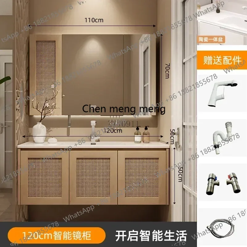 M46 Multifunctional Cabinet Bathroom Sink Storage Rack Mirror Pillar Wall File Locker Narrow Drawer, Towels