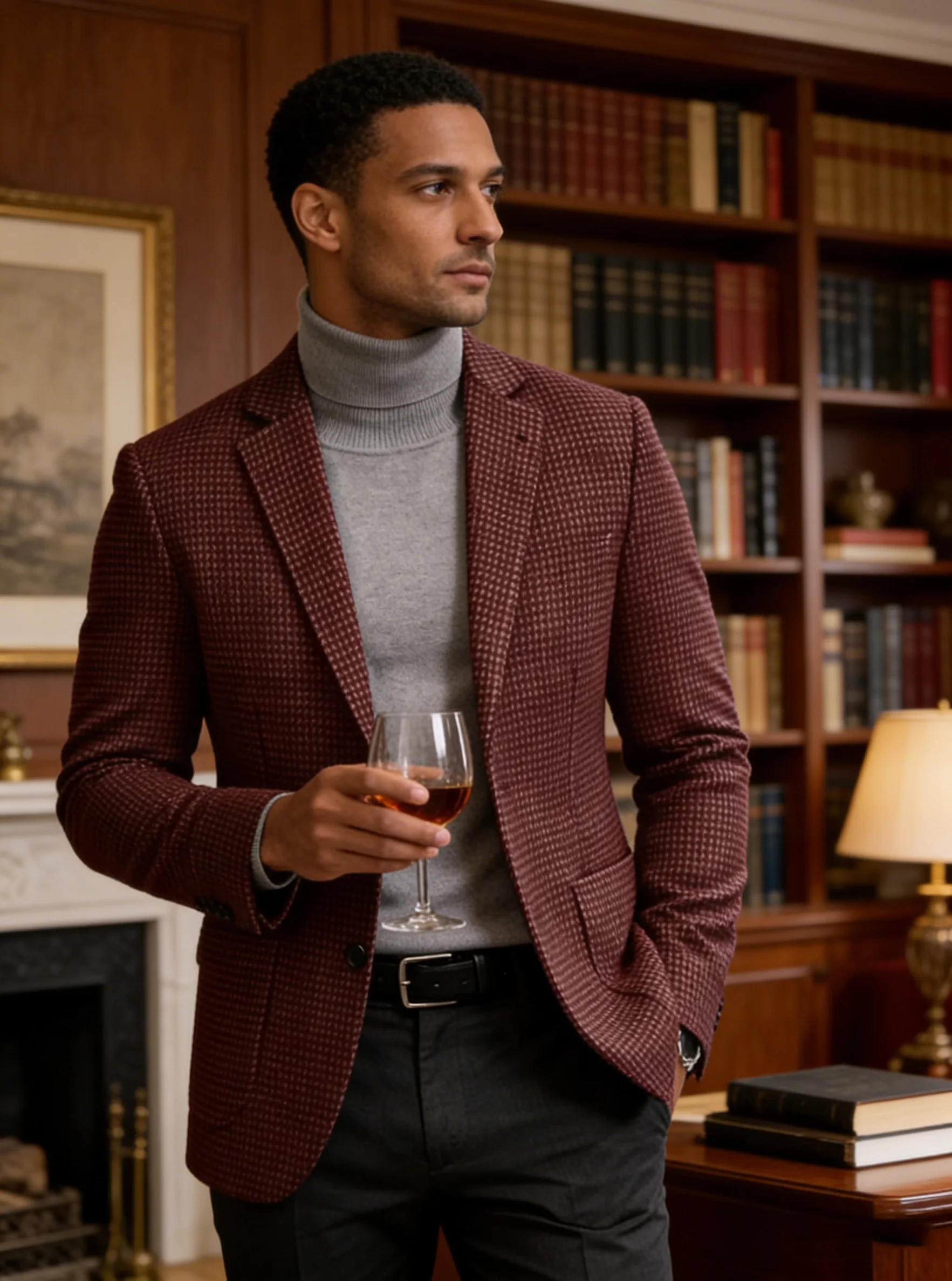 blazer-de-tweed-vintage-para-hombre-diseno-houndstooth-color-borgona-corte-entallado-solapa-con-muescas-bolsillos-con-parche-dos-botones-estilo-casual-de-negocios