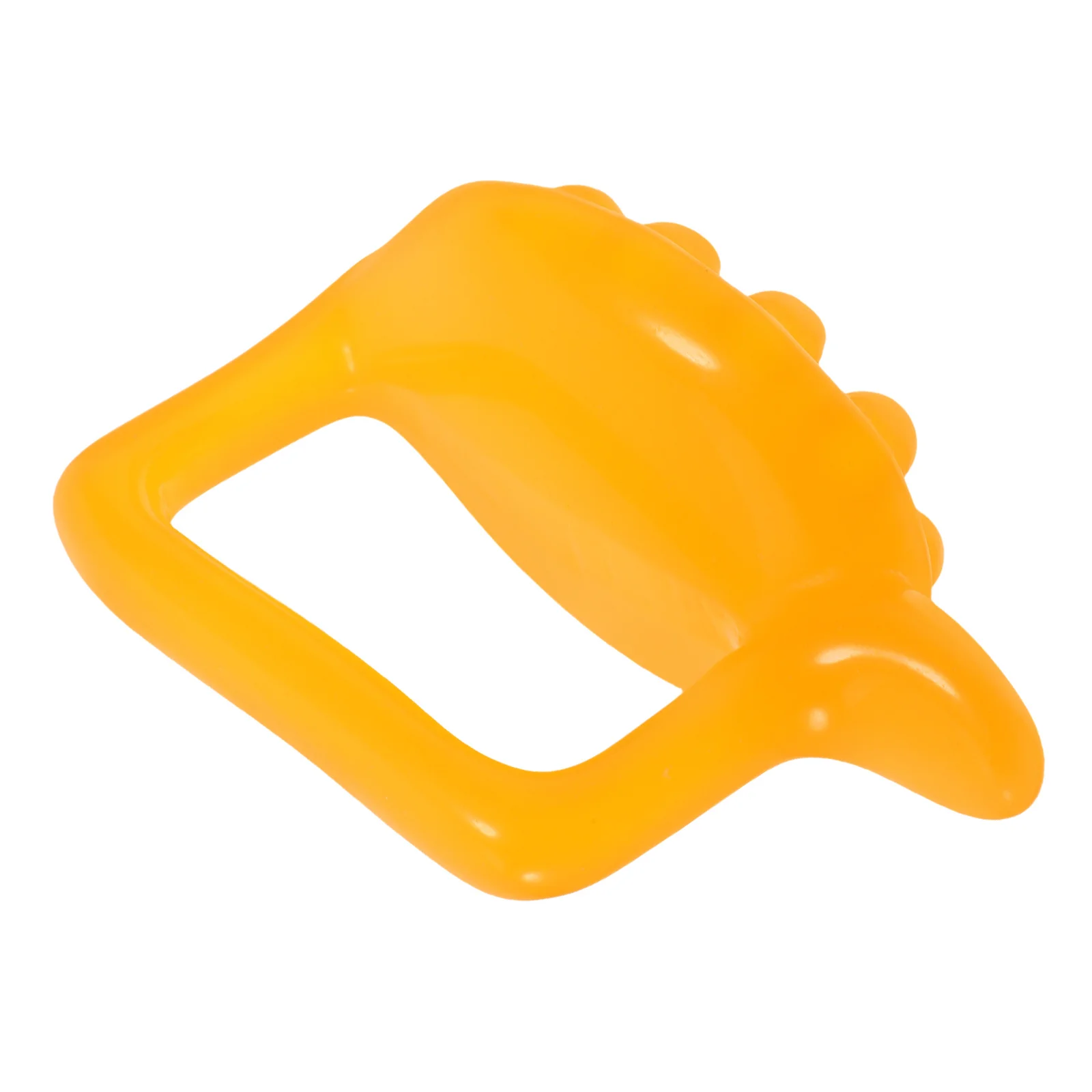 

1pc Back Massager Durable Massage Board Portable Pain Relief Tool Neck Headache Relief Scraping Board Body Health (Orange)