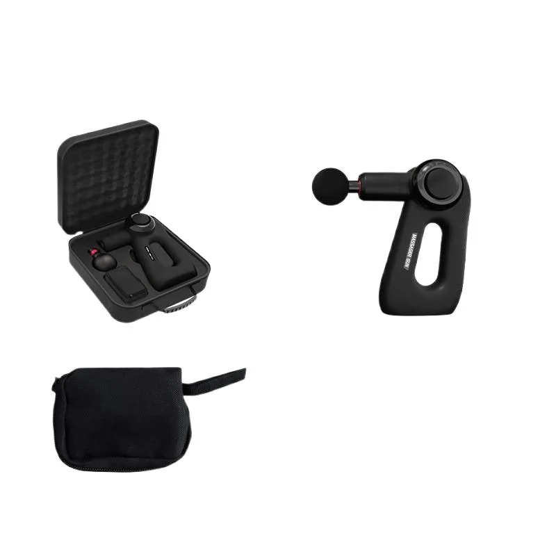 

Multi-angle foldable rotating fascia gun, fitness push massage gun