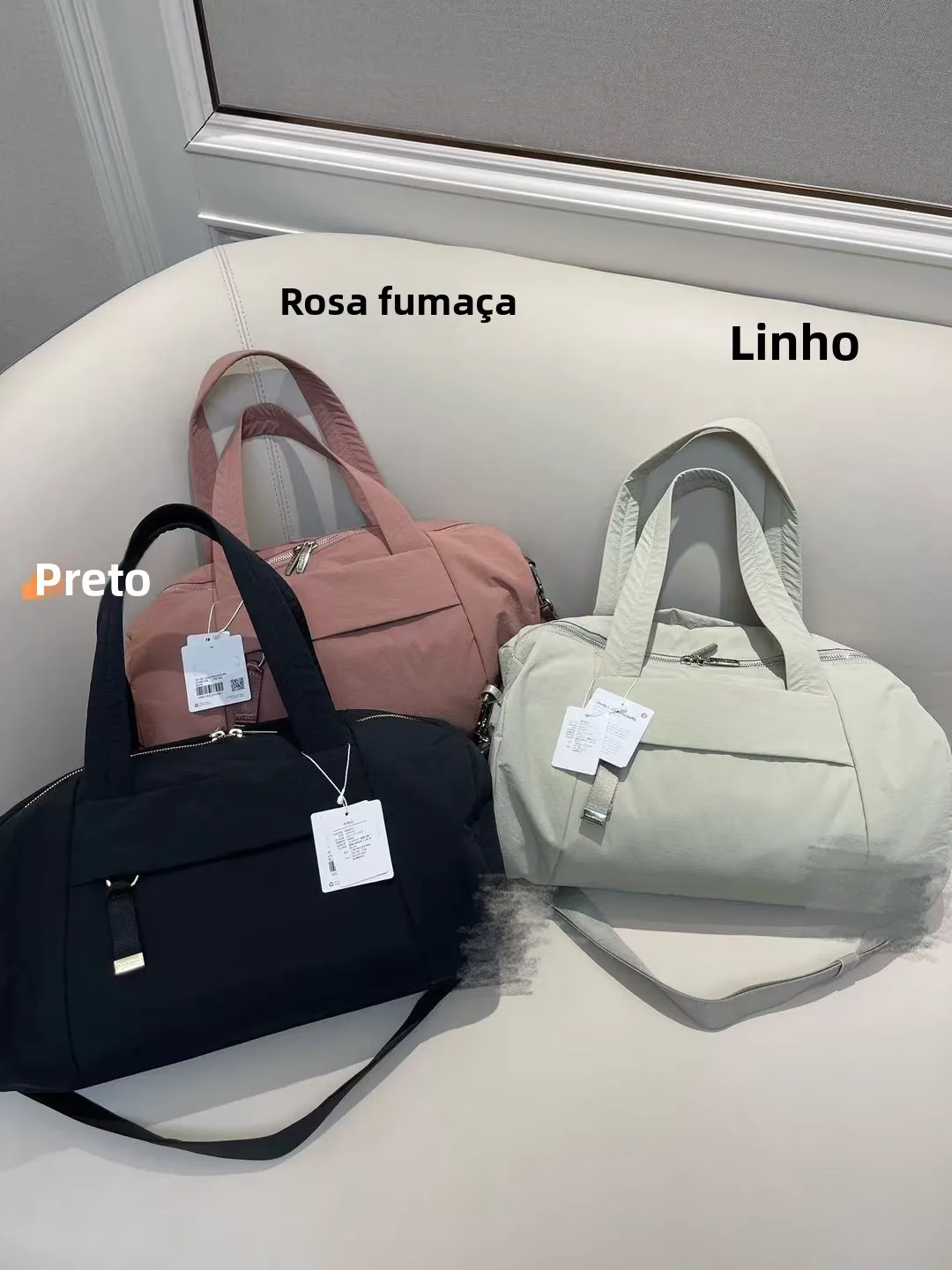 large-capacity-16l-fitness-sports-bag-short-trip-luggage-bag-travel-bag-for-men-and-women-celebrity-style-macaron-travel-bag