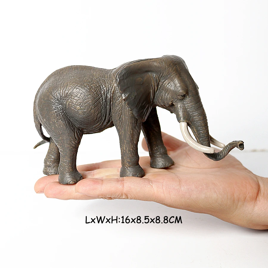 象の置物マンモスのおもちゃ動物フィギュアアクションフィギュア動物