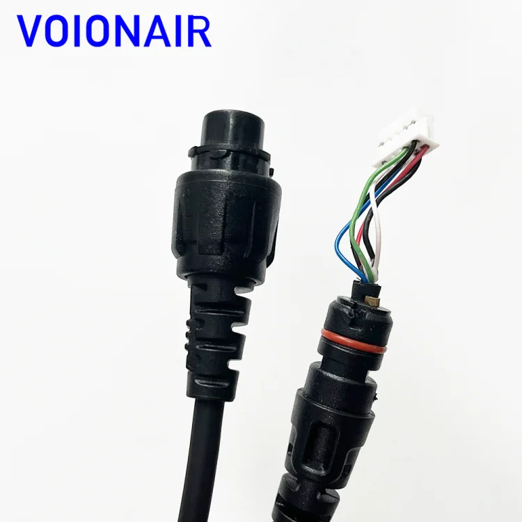 VOIONAIR SM19A1 Microphone Cable For H-ytera HYT Mobile MD680 MD780G MD782 RD982 RD980