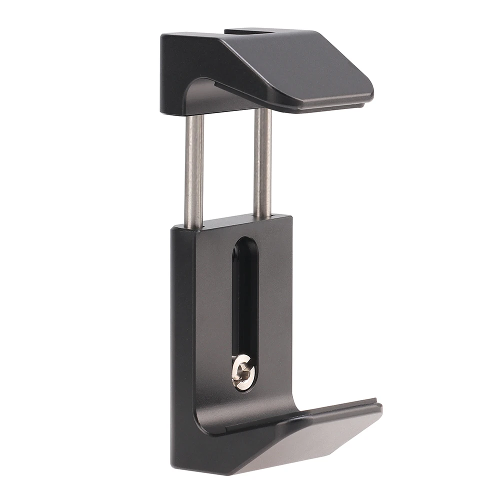 Charging Treasure Clip Metal Phone Holder Clamp With Cold Shoe Tripod Mount Clip for TikTok Vlog Photography Aluminum Alloy