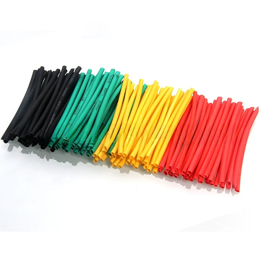 328 Piece Heat Shrink Tube Assortment Polyolefin Material 2 to 1 Shrink Ratio for Electronics Electrical Cable Management