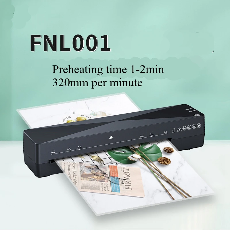 ขนาดเล็ก Mini Overmoulder A4 เครื่องซีลพลาสติก Cross Border Home Photo Laminator DIY Photo Overmoulder FNL001