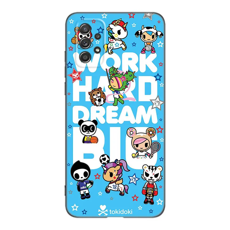 Japan Tokidokis Phone Case For Samsung A13 A22 A24 A32 A23 A25 A34 A35 A52S A53 A54 A55 A73 5G A12 A14 A15 A31 A33 A50 A51 A72