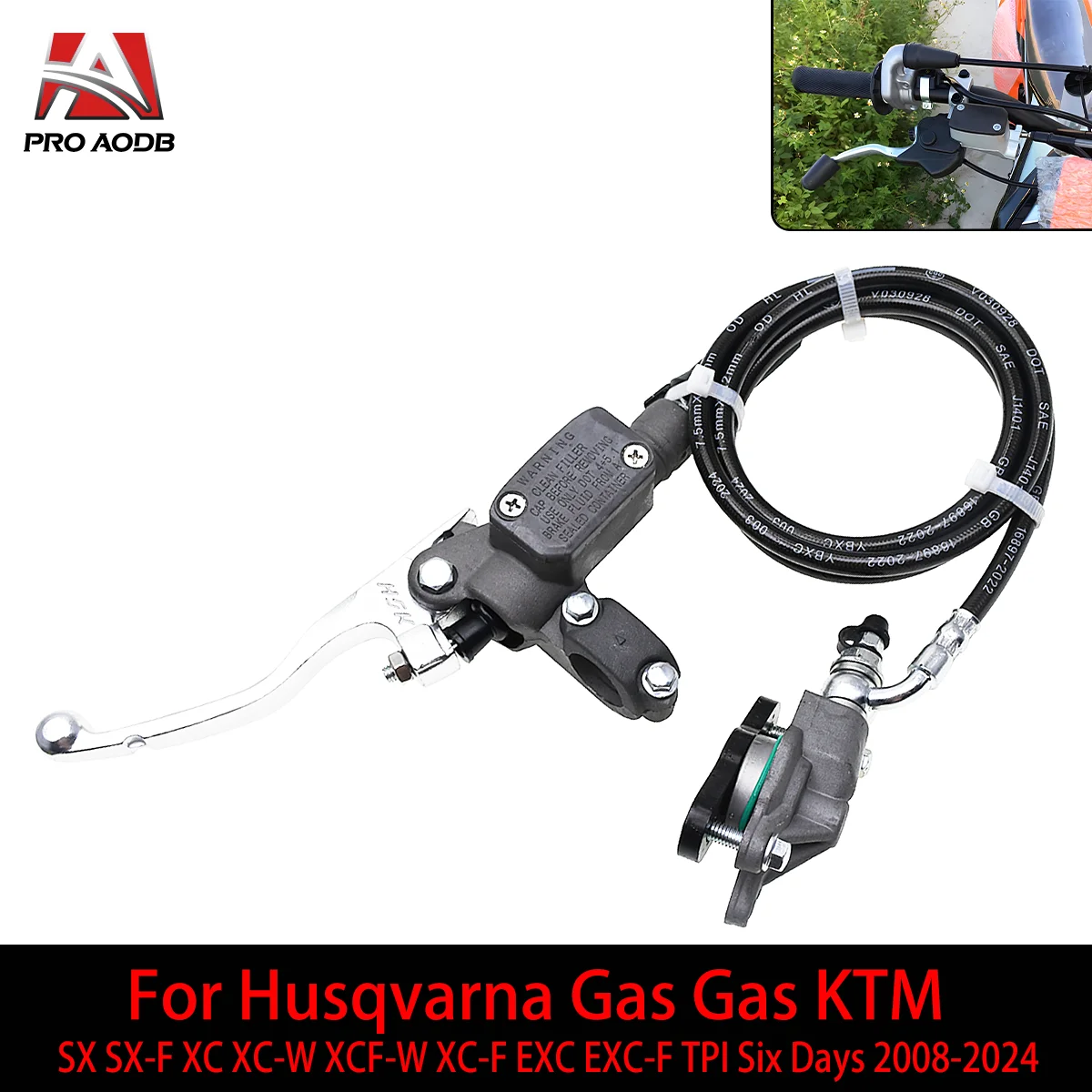 Motorcycle Hydraulic Clutch Master Cylinder Brake Repair Upper Pump CNC Handle Lever For KTM Gas Gas 250 300 EC EX MC 2008-2024