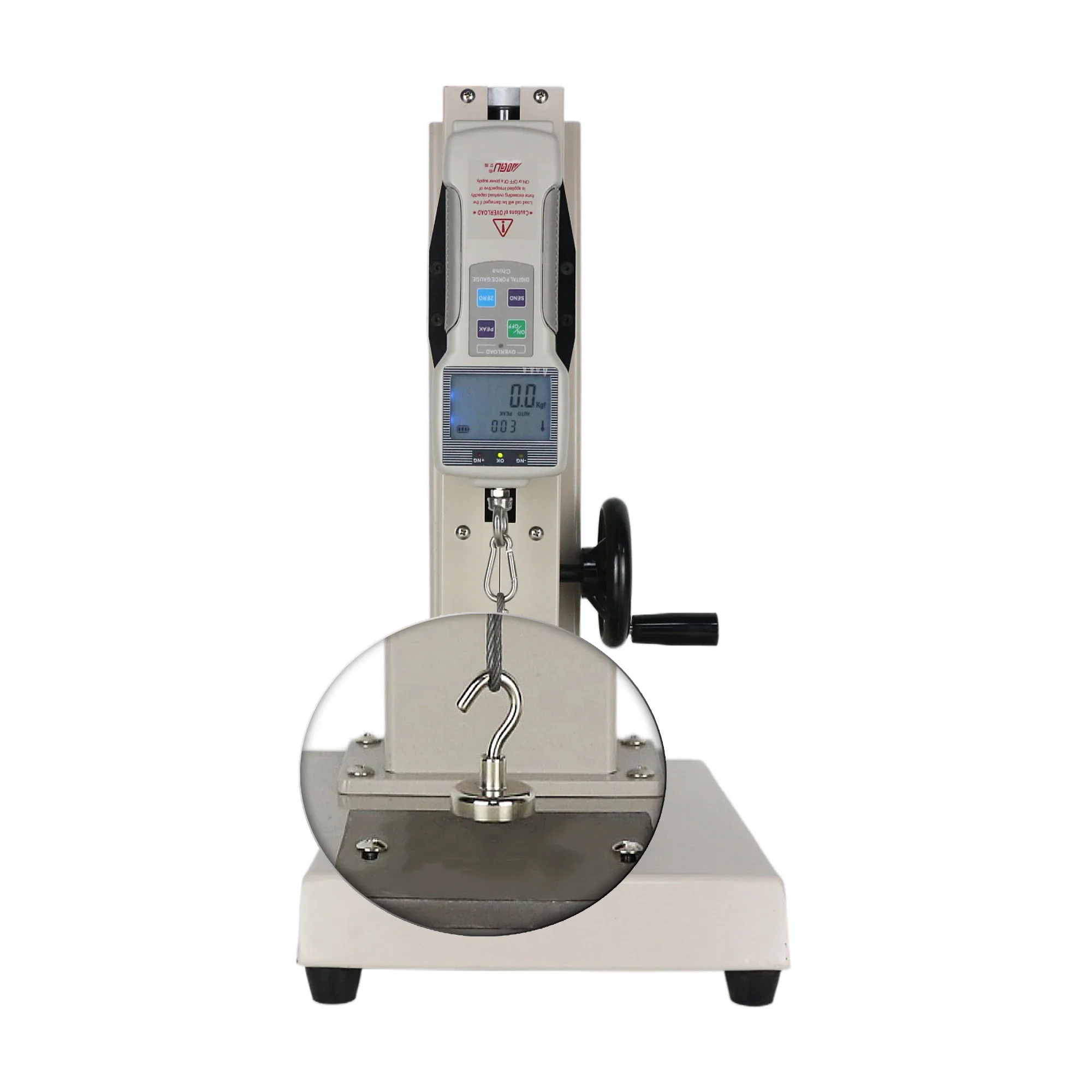 

Vertical manual tensile testing machine manual digital universal tensile strength testing machine