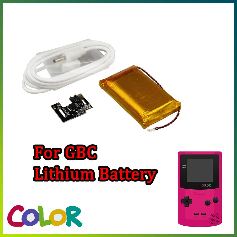 

1800mAh Built-in Lithium Battery With Pre-Laminated IPS V3 Housing Shell For GBC IPS V3 Backlight Pre Laminated Screen LCD Kits