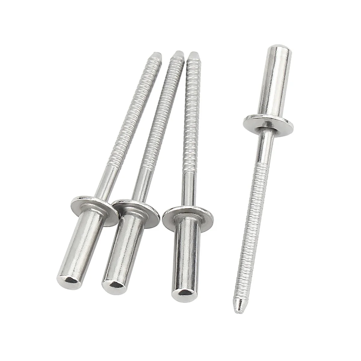 304 Stainless Steel Closed Round Head Pop Rivets / Closed Pull Rivets / Waterproof Rivets