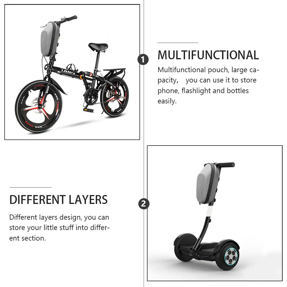 

Велосипедная сумка из материала EVA, прочная, легкая, многофункциональная, с большой вместимостью, для телефона, фонарика, бутылки.
