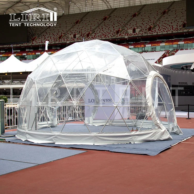 

Half Dome Transparent Event Marquee for Activity Center
