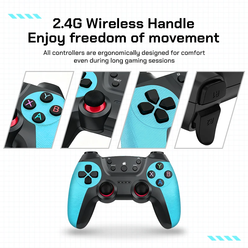 U36 New Home Game Console HD 4K Game Controller 2.4G Wireless Retro Game Stick PSP TV Game Player Immersive Sensitive Controller - Image 4