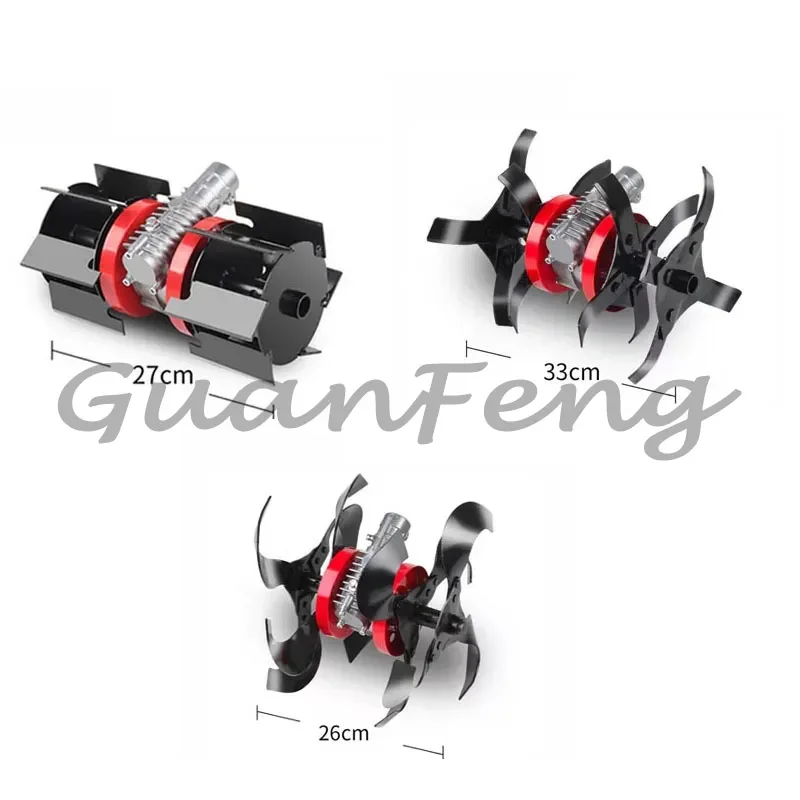 Electric Lawn Mower Spare Parts, Weeding Wheel, Loosening Wheel, Deep Plowing Wheel, Lawn Mower Wheel & Cutting Blade
