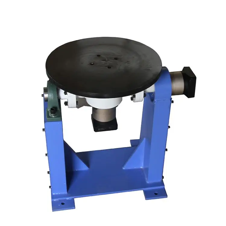 Automatic Welding Positioner with Rotating Turntable for Welding Robots