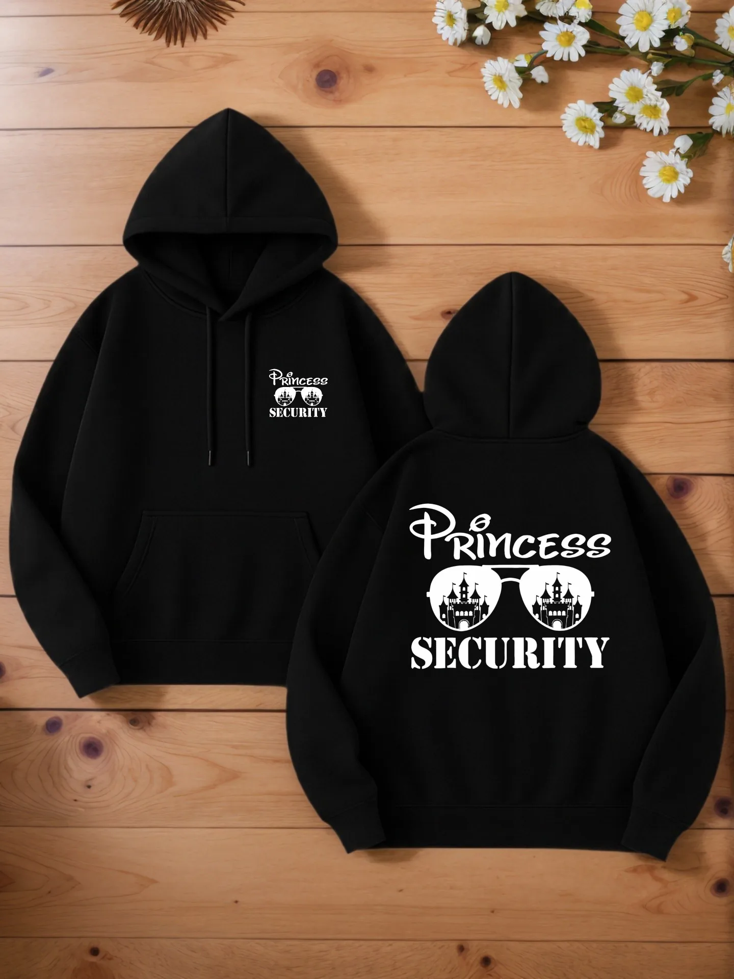 

Мужская толстовка с графическим рисунком, принт безопасности принцессы, повседневный стиль, на флисовой подкладке, для повседневной носки