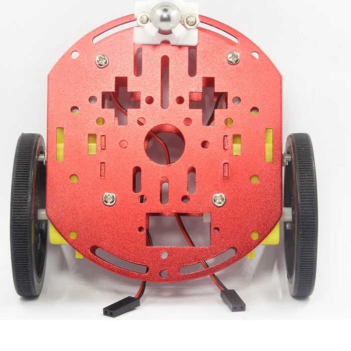 2WD Robot Smart Starter Car Chassis Kit kompatibel mit Geschwindigkeitsencoder für Arduino Auto FT-DC-002-KIT