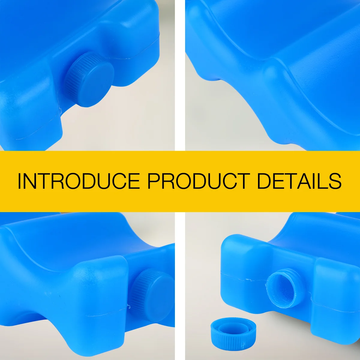 حزمة ثلج قابلة لإعادة الاستخدام بنمط موجة، عبوة تبريد من الدرجة الغذائية لحفظ حليب الثدي الطازج، حاويات تخزين المواد الغذائية #2