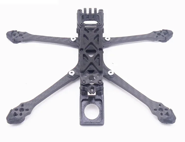 ROMA L4 F4 4INCH LR carbon fiber: T300 3K Frame Kit Light Weight 46.7g Car Frame Freestyle Frame suit for DIATONE