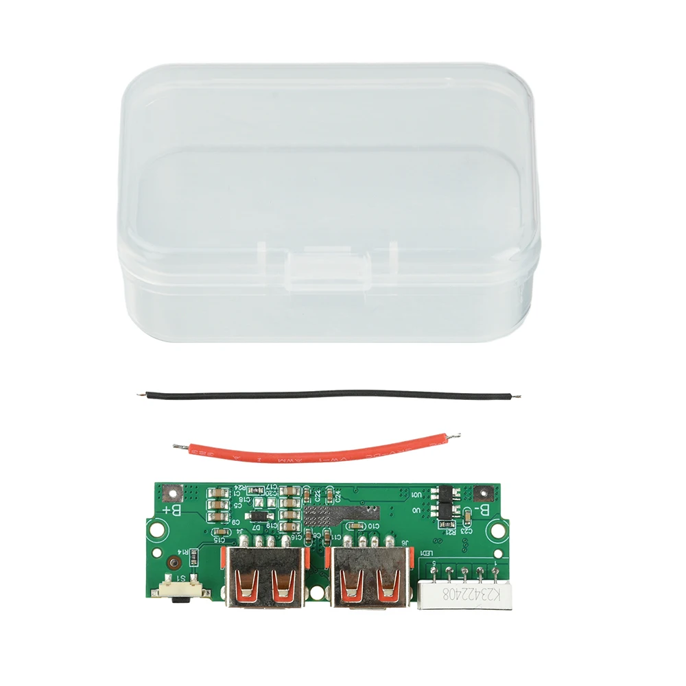 22,5W Schnelllade-Modul für DIY Powerbank PD QC VOOC 3,7V Lithium-Batterie-Ladeplatine mit Schutzschaltung und LED-Anzeige – Detail 3