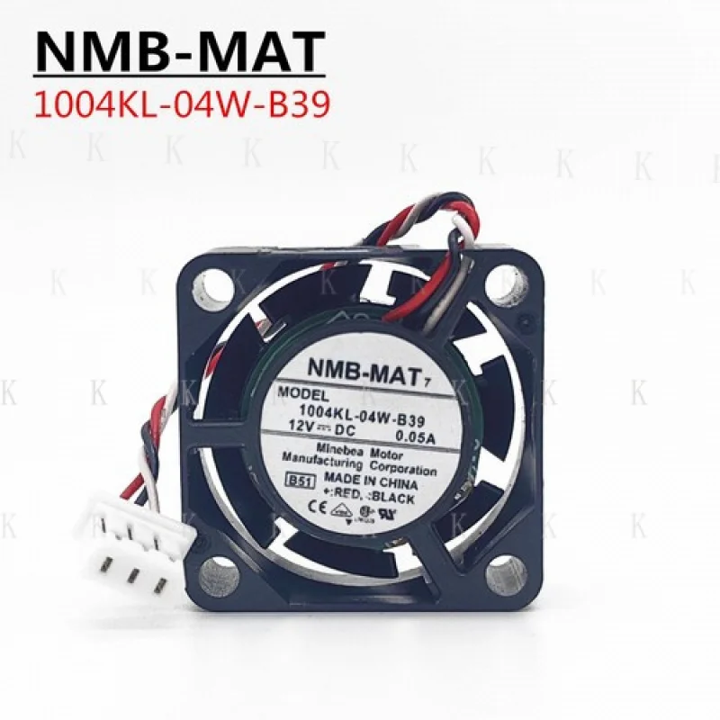 

C NEW FOR NMB 1004KL-04W-B39 2510 12V 0.05A 3PIN Double Ball Silent Cooling Fan