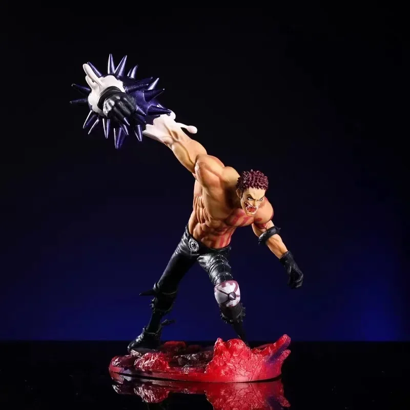 Een Stuk Charlotte Katakuri Nieuwjaar Taart Snijden Gevechtsscène Gk Anime Figuur Handheld Model Computerkast Ornament Cadeau