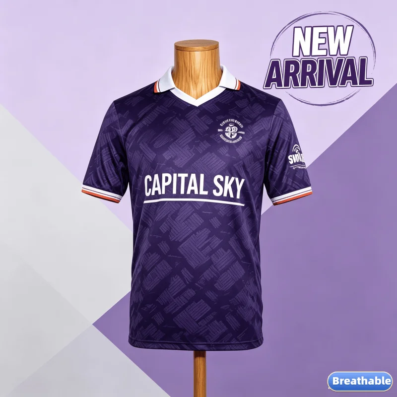 England Luton Town FC Football Jersey 2026 Unisex Short Sleeve Quick Dry Breathable Sports T-shirt, Summer Fashion Streetwear
