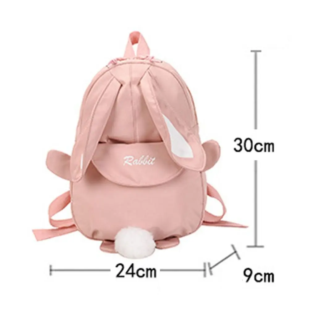 New Fashion Children School Bags Bunny Portable Backpacks Kids Travel Rucksacks Cute Boys and Girls School Book Backpack 20L