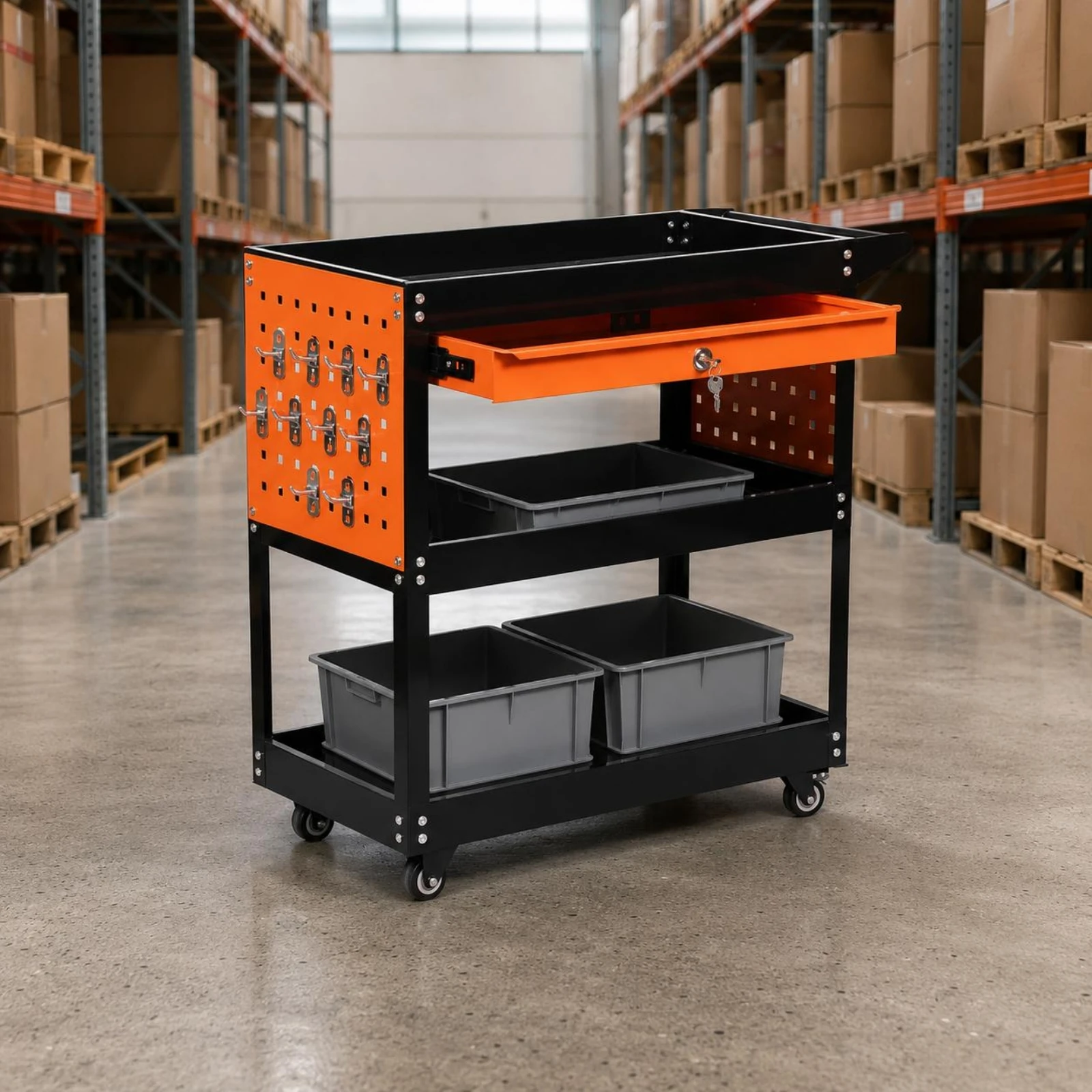 carrello-portautensili-con-cassetti-e-pannelli-forati-carrello-utilitario-a-tre-livelli-con-ruote-girevoli