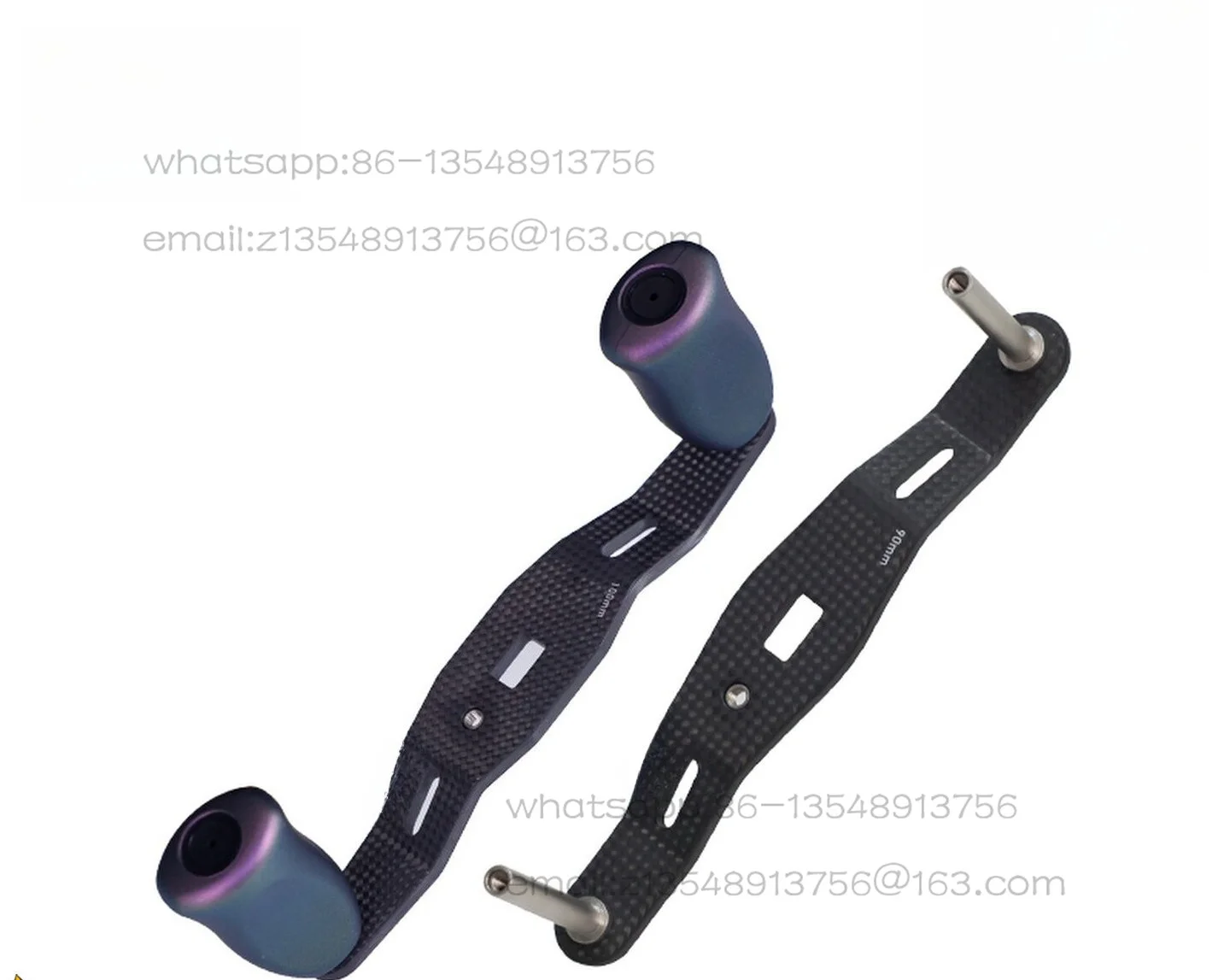 New RCSB carbon handle, fishing wheel rocker arm holding balls, water drop wheel official replacement accessories