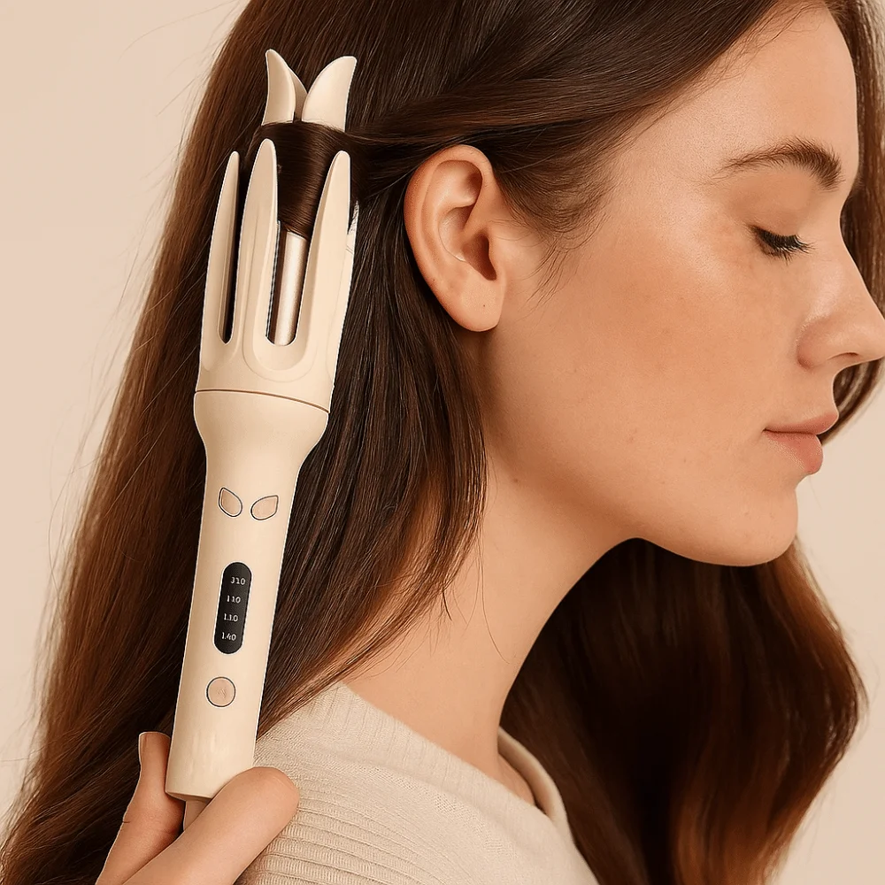 

Автоматические щипцы для завивки волос 28 мм с керамическим покрытием, противозапутывающая конструкция, электрическая палочка для завивки волос, быстрая укладка