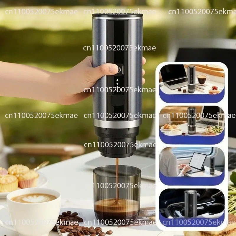 Portable Espresso Machine, American-Italian Capsule Automatic Concentrated Hot and Cold Extraction Pump
