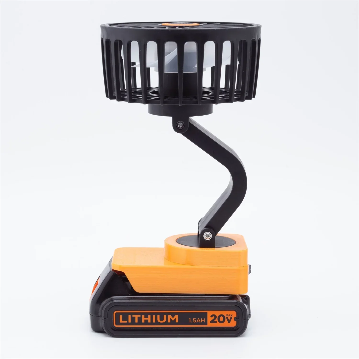 Portable Workshop on-site Camping Fan Cordless Power Tool Suitable for BLACK&DECKER 20V Lithium-ion Battery