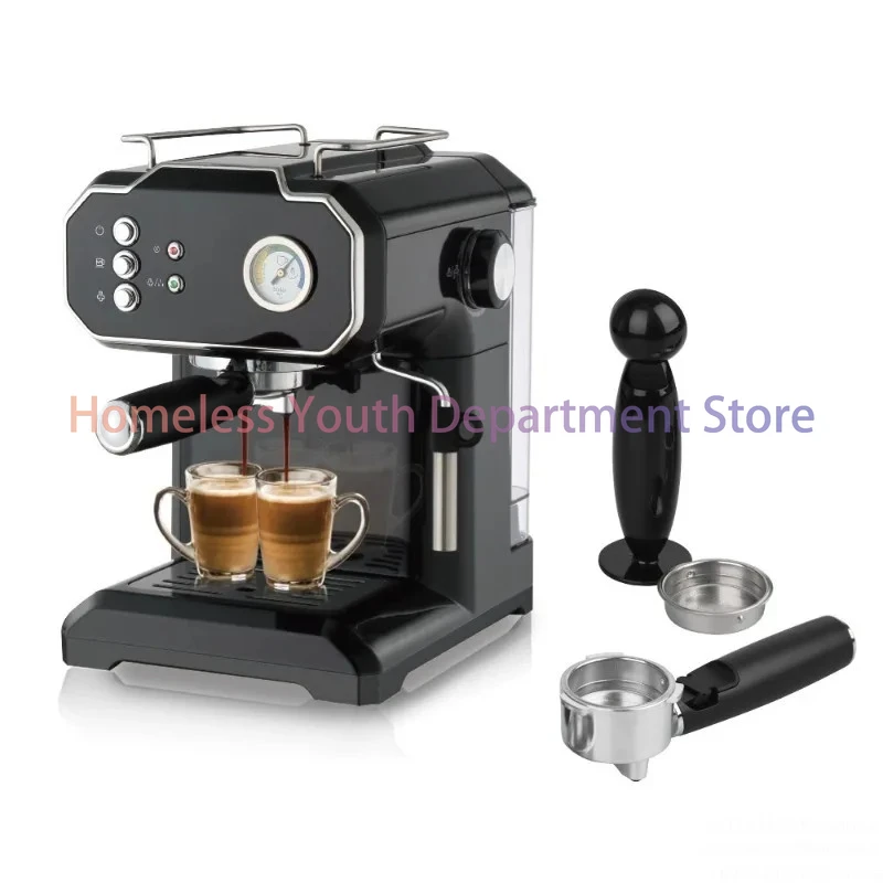 Italian coffee machine household semi-automatic high pressure steam milk foam office high pressure extraction
