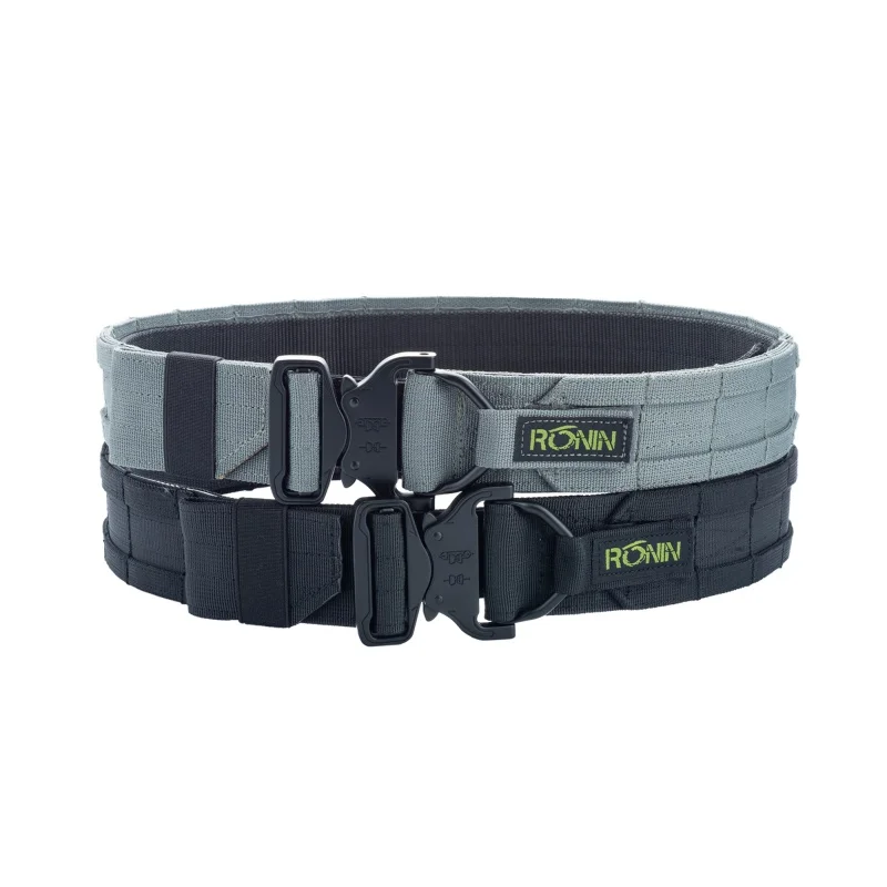 Ronin Style Tactical SENSHI Belt 【2 Inch】 Outdoor Military Hunting Double Layer Belt Molle System AIRSOFT